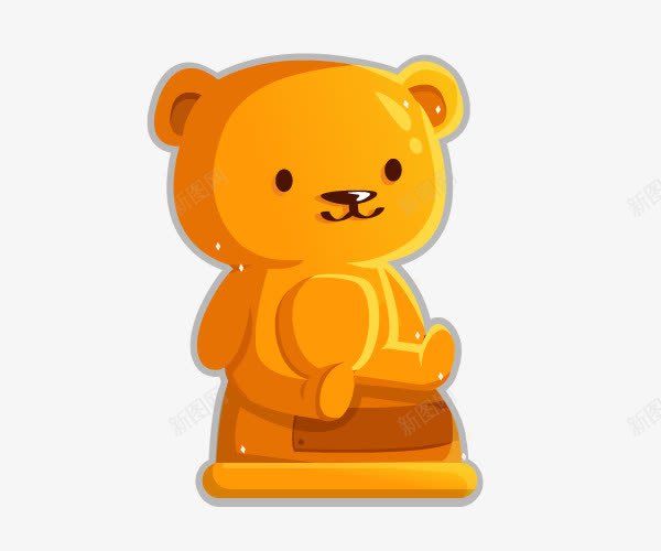 熊棕色熊卡通熊png免抠素材_新图网 https://ixintu.com 卡通熊 棕色