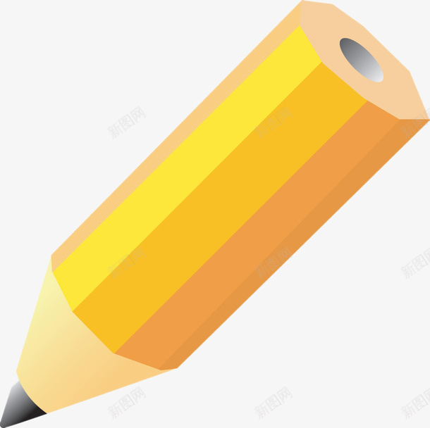 巨型卡通铅笔psd免抠素材_新图网 https://ixintu.com 卡通 巨型 铅笔