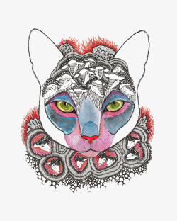 创意动物插画素材