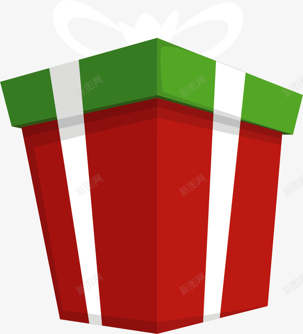 红色立体圣诞节礼盒矢量图ai免抠素材_新图网 https://ixintu.com 圣诞快乐 圣诞礼物 圣诞节 圣诞节礼盒 矢量png 红色礼盒 矢量图