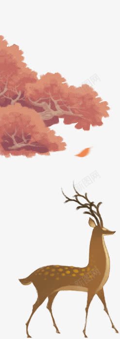 卡通手绘插画树木效果png免抠素材_新图网 https://ixintu.com 卡通 插画 效果 树木
