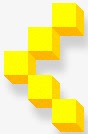 黄色向左箭头卡通png免抠素材_新图网 https://ixintu.com 卡通 箭头 黄色