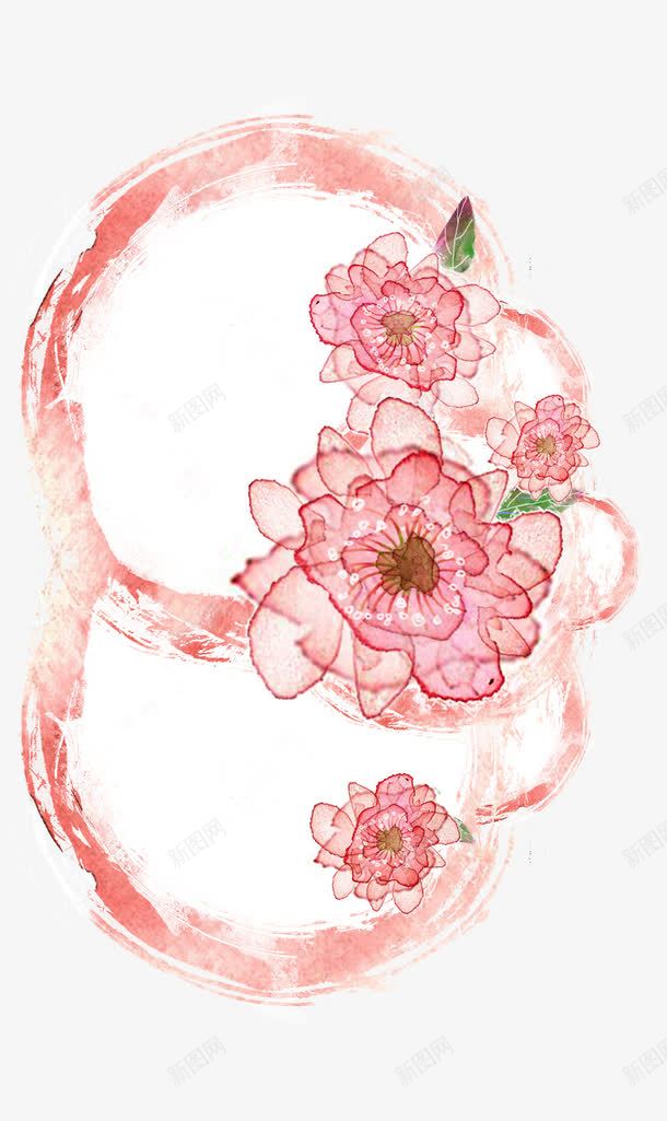 红色可爱创意手绘花朵png免抠素材_新图网 https://ixintu.com 创意 可爱 红色 花朵