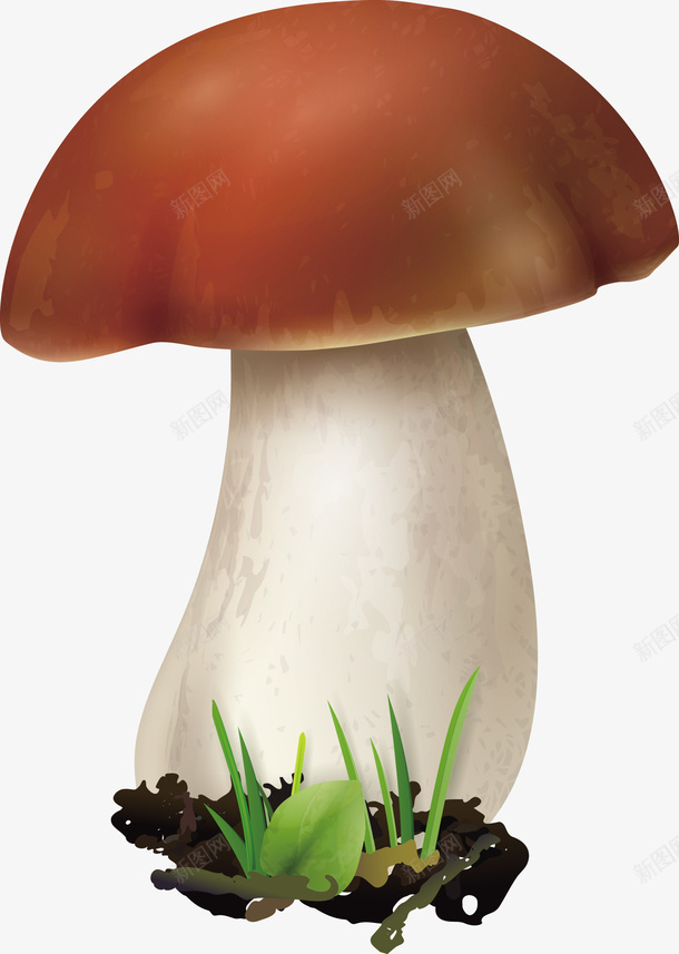 一朵褐色蘑菇矢量图eps免抠素材_新图网 https://ixintu.com 一朵蘑菇 矢量蘑菇 蘑菇 蘑菇PNG 褐色 褐色蘑菇 矢量图