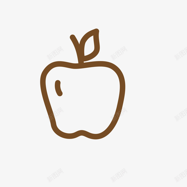 苹果图案图标png_新图网 https://ixintu.com PNG图形 PNG装饰 卡通 图案 苹果 装饰