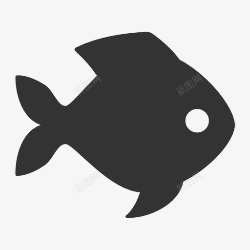 鱼类图标png_新图网 https://ixintu.com 鱼