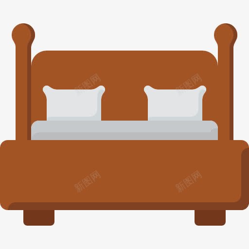 床图标png_新图网 https://ixintu.com 家具 床 舒适的卧室