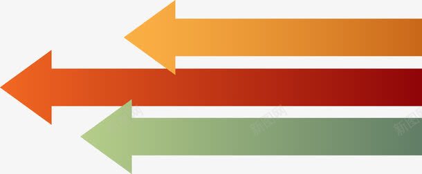 几何立体箭头png免抠素材_新图网 https://ixintu.com 几何 立体 箭头