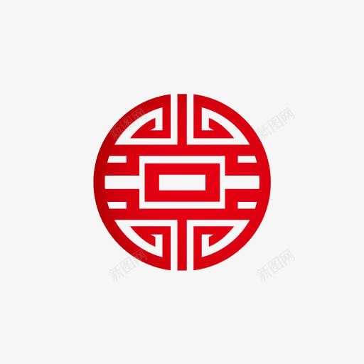 红色的剪纸图标png免抠素材_新图网 https://ixintu.com 剪纸 图标 红色