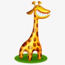giraffe长颈鹿动物卡通非洲宠物高清图片