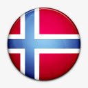 国旗挪威国世界标志图标图标