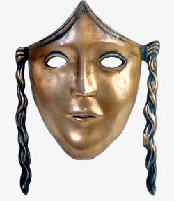 青铜面具古风青铜面具高清图片