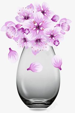 唯美店背景素材紫色唯美店装花卉高清图片
