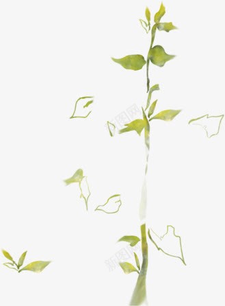 绿色树叶植物装饰美景png免抠素材_新图网 https://ixintu.com 树叶 植物 绿色 美景 装饰