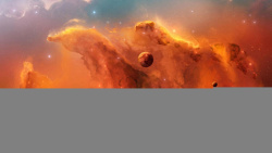 我最响亮美丽星空标题高清图片