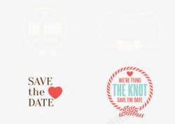 梦幻婚礼logo矢量图素材