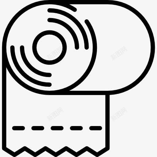 卫生纸图标png_新图网 https://ixintu.com 卫生 擦 浴室 组织