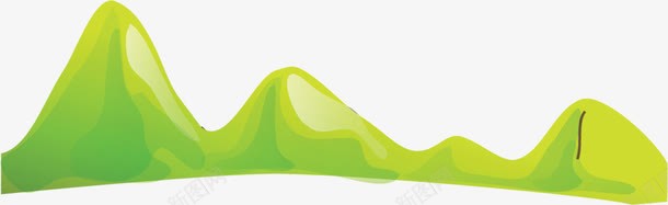 卡通png免抠素材_新图网 https://ixintu.com 动漫 卡通 山