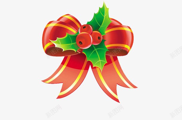 圣诞节装饰图案png免抠素材_新图网 https://ixintu.com 免费png素材 圣诞节 圣诞节装饰图案 蝴蝶结