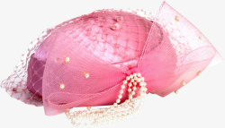 粉色女帽时尚女帽高清图片
