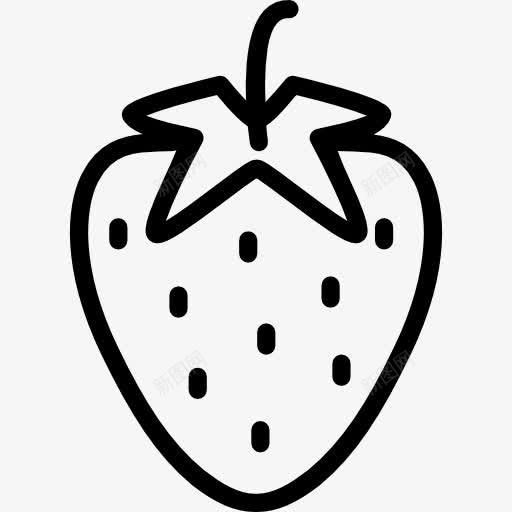 Strawberry图标png_新图网 https://ixintu.com 健康 健康食品 水果 食品