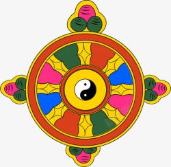 藏族风格装饰素材