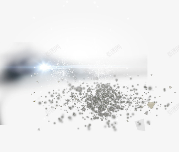 炫光效果psd免抠素材_新图网 https://ixintu.com 星星 炫光效果