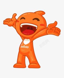 大笑的淘公仔公仔高清图片