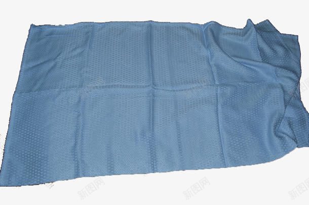 竹纤维毛巾被png免抠素材_新图网 https://ixintu.com 暖和 毛巾被 竹纤维 蓝色