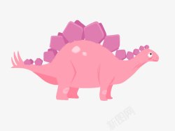 粉色恐龙素材