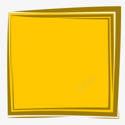 块面黄色装饰块面高清图片