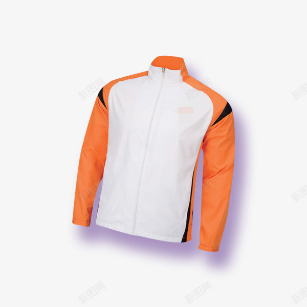 衣服实物图png免抠素材_新图网 https://ixintu.com 产品 服装 白色橙色 衣服实物图 黑色