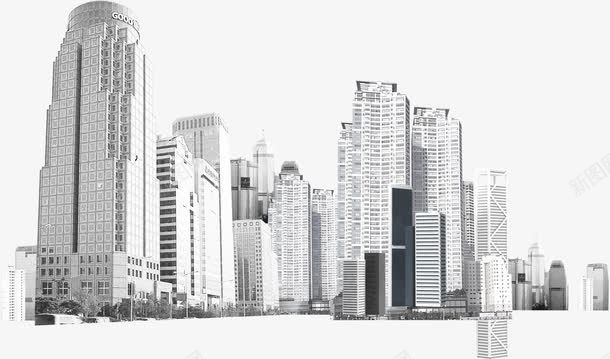 城市创意建筑楼png免抠素材_新图网 https://ixintu.com 创意 卡通 商务 城市 建筑楼 手绘 白色 简约