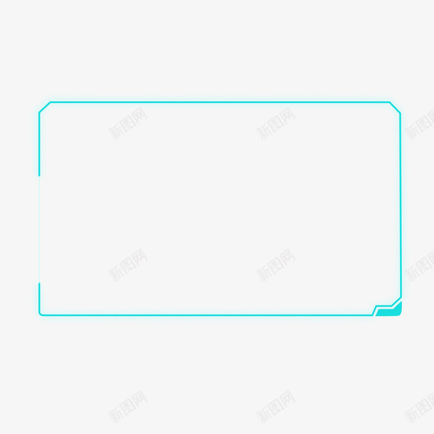 科技风线框未来感png免抠素材_新图网 https://ixintu.com 未来感 科技感 科技风 线框