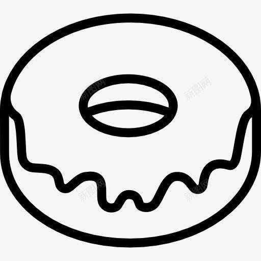 炸圈饼图标png_新图网 https://ixintu.com 炸圈饼 甜点心 糖 食品
