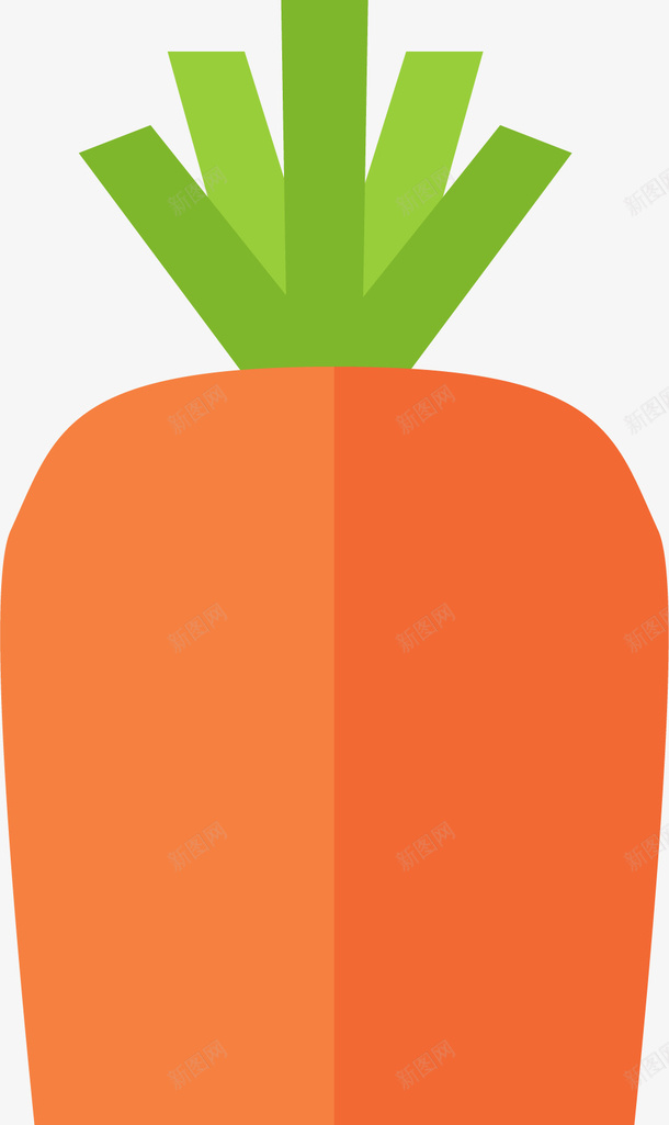 胡萝卜简笔png免抠素材_新图网 https://ixintu.com 绿色蔬菜 胡萝卜 蔬菜 蔬菜简笔 蔬菜简笔画 蔬菜速写