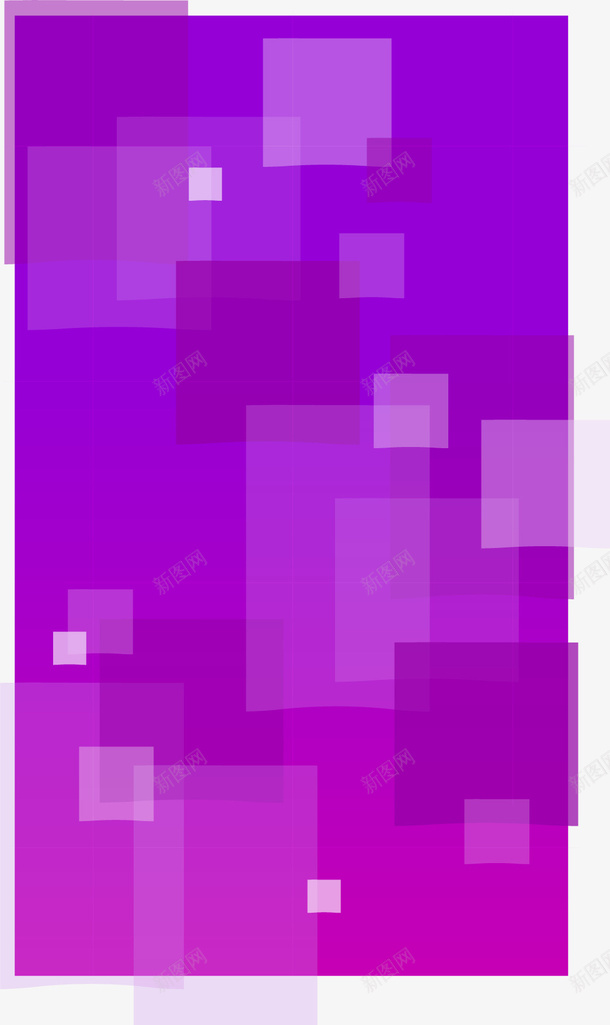 紫色透明层叠图案矢量图ai免抠素材_新图网 https://ixintu.com 层叠图案 透明 矢量图