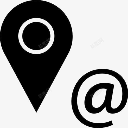 占位符图标png_新图网 https://ixintu.com GPS 占位符 地图 地图上的位置 地图和国旗 地图指针 标志 销 阿罗瓦