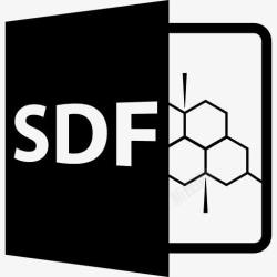 sdfSDF文件格式符号图标高清图片