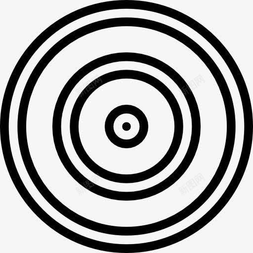 飞镖游戏图标png_新图网 https://ixintu.com 圆形目标 射击目标 界面 目标 瞄准 飞镖板