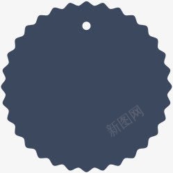 蓝色电商促销标签png免抠素材_新图网 https://ixintu.com 促销 标签 蓝色