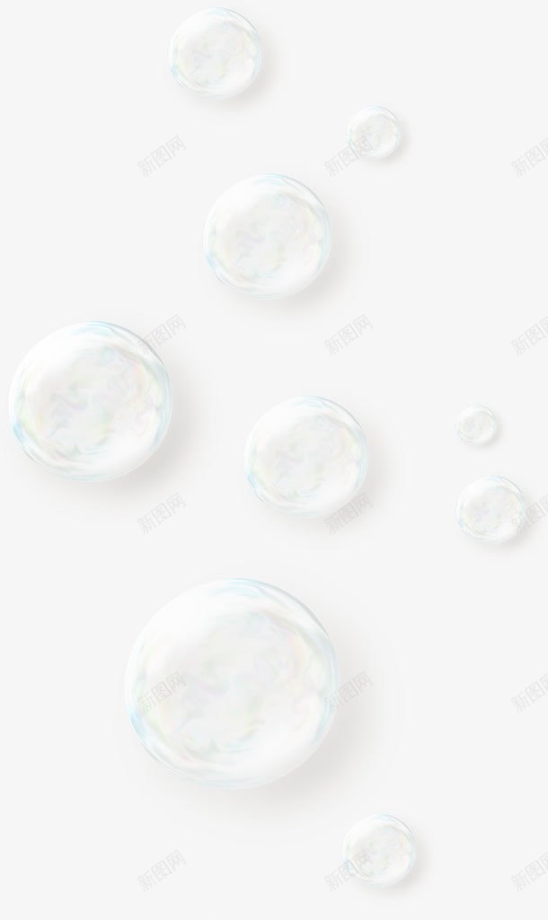 漂浮彩色气泡png免抠素材_新图网 https://ixintu.com 彩色气泡 气泡 漂浮气泡