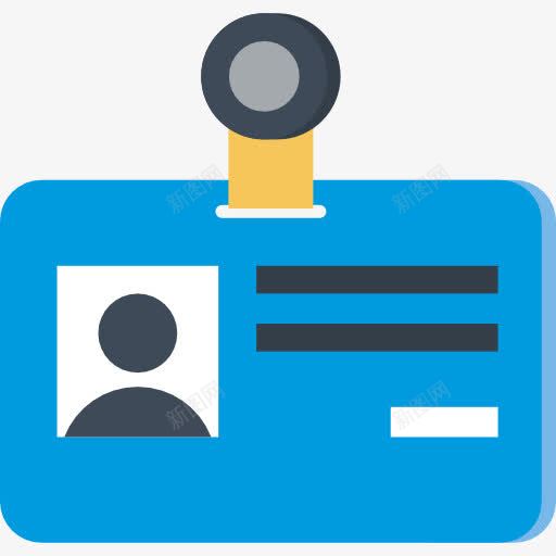 身份证图标png_新图网 https://ixintu.com 业务 身份识别 通过ID卡