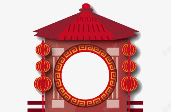 卡通中国传统轿子灯笼png免抠素材_新图网 https://ixintu.com 中国传统 传统 卡通 灯笼 轿子