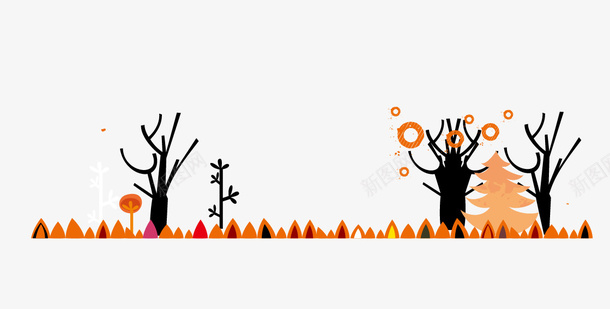 抽象卡通树木矢量图ai免抠素材_新图网 https://ixintu.com 卡通树木 抽象 抽象卡通树木 矢量图