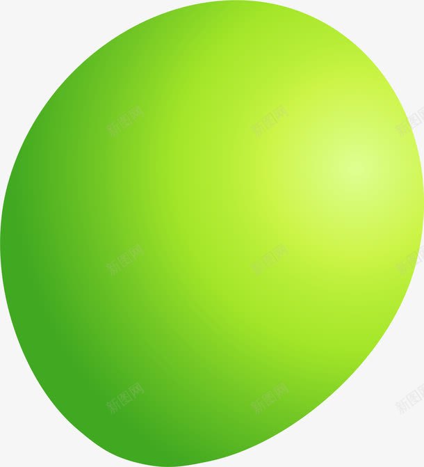 绿色球图案png免抠素材_新图网 https://ixintu.com 小钱 球 绿色球 网球