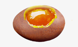 流油蛋黄海报出油烤咸鸭蛋高清图片