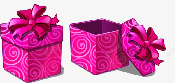 卡通紫色圆圈礼物盒png免抠素材_新图网 https://ixintu.com 卡通手绘 礼物 礼物盒 紫色圆圈 蝴蝶结
