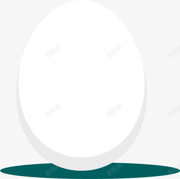 白壳鸡蛋矢量图eps免抠素材_新图网 https://ixintu.com 一个鸡蛋 孵出鸡蛋 新鲜鸡蛋 白壳 禽类蛋类 鸡蛋 矢量图
