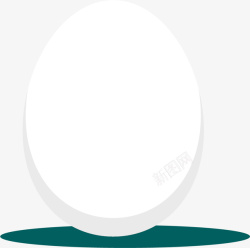 孵出鸡蛋白壳鸡蛋矢量图高清图片